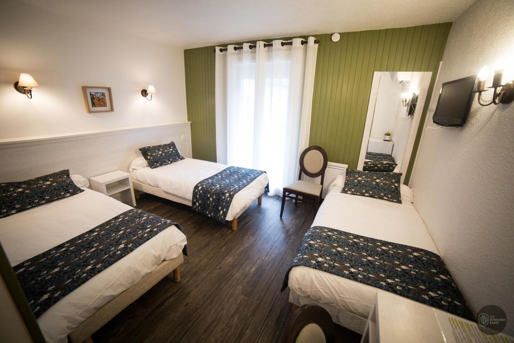 Chambre de l'hôtel Le Catinat Fleuri à Guillestre en Provence-Alpes-Côte d'Azur - séminaire hautes-alpes