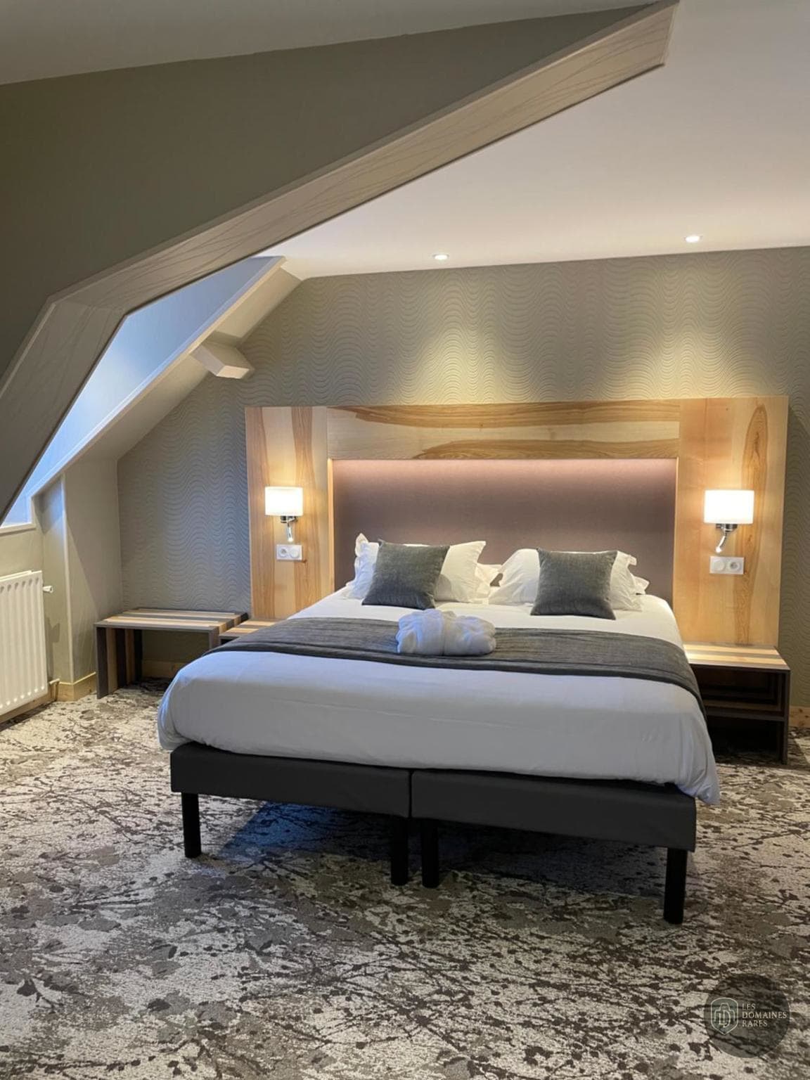 Chambre du lieu Le Cercle en Normandie - séminaire le neubourg