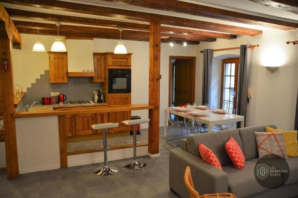 Espace intérieur du lieu Le Cerf à Marlenheim en Grand Est