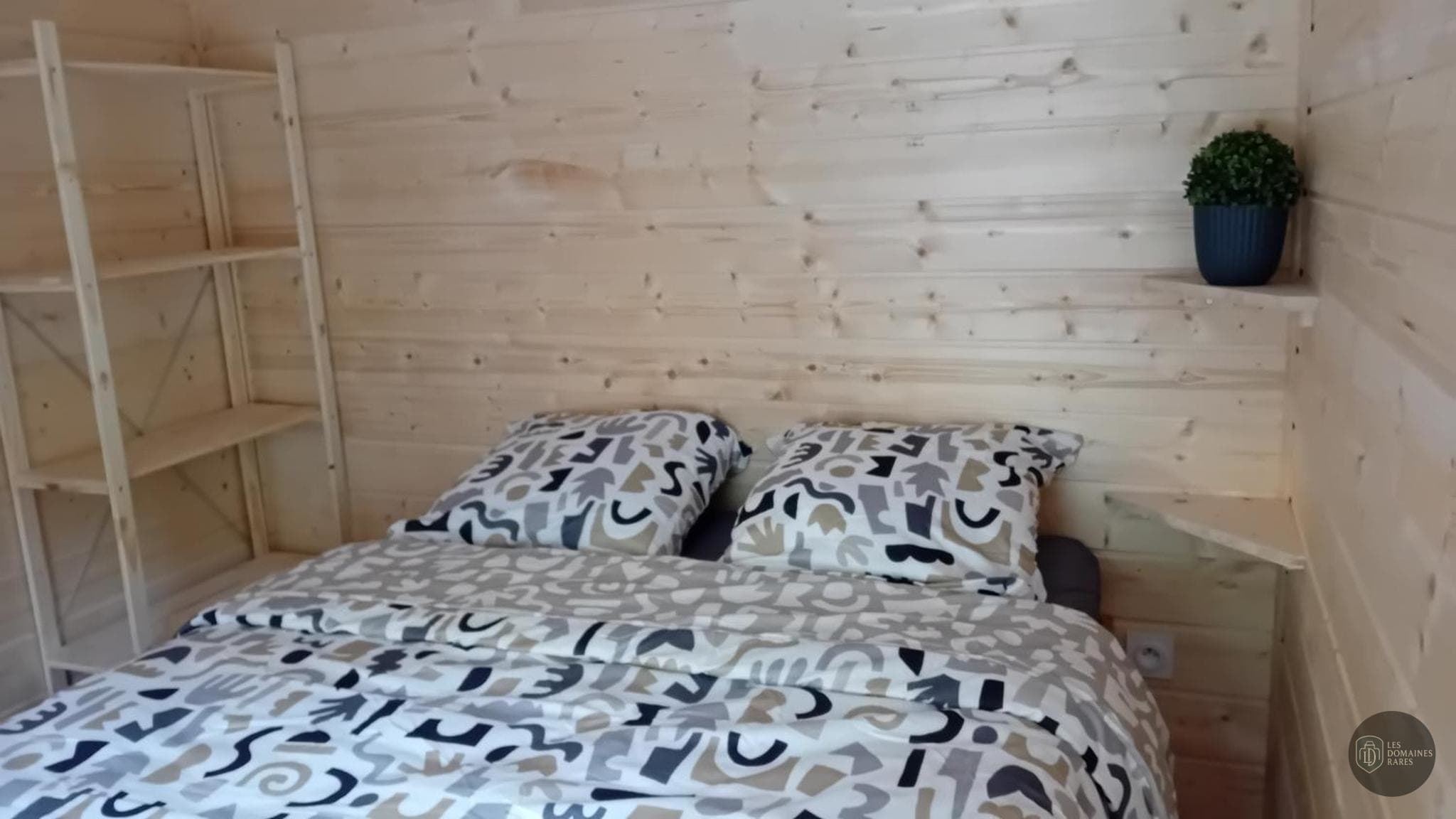 Chambre du lieu Le Chalet Lyrique à Gradignan en Nouvelle-Aquitaine - séminaire gironde (33)
