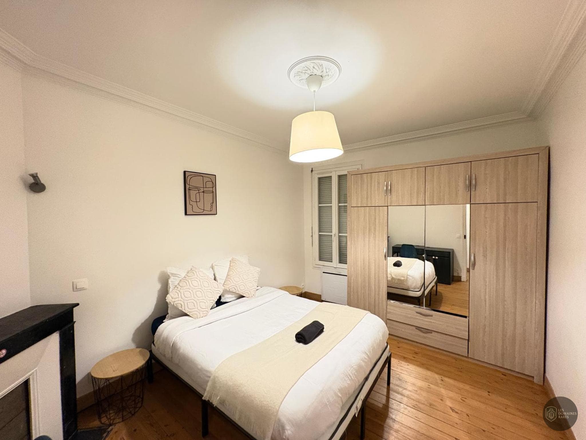 Chambre de l'hôtel Le Check In en Auvergne-Rhône-Alpes