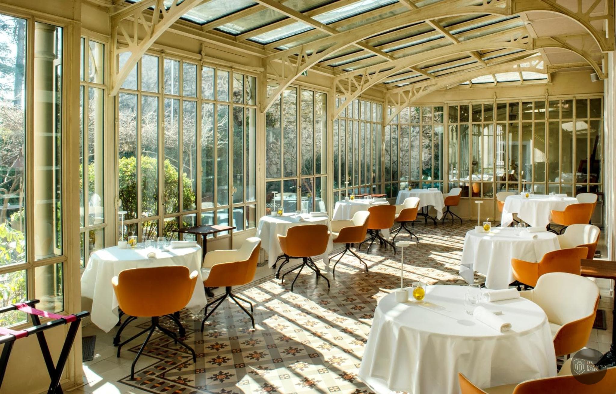 Restaurant de l'hôtel Le Clair de la Plume en Auvergne-Rhône-Alpes - séminaire drôme