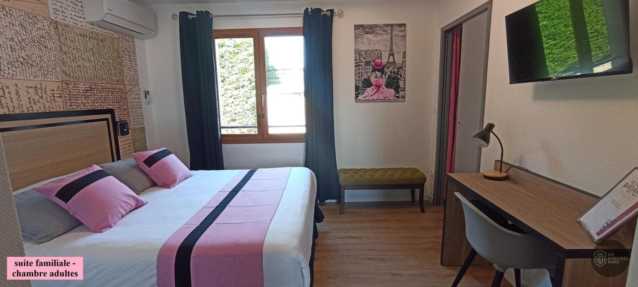 Chambre de l'hôtel Le Clos Badan en Bourgogne-Franche-Comté - séminaire agencourt, france