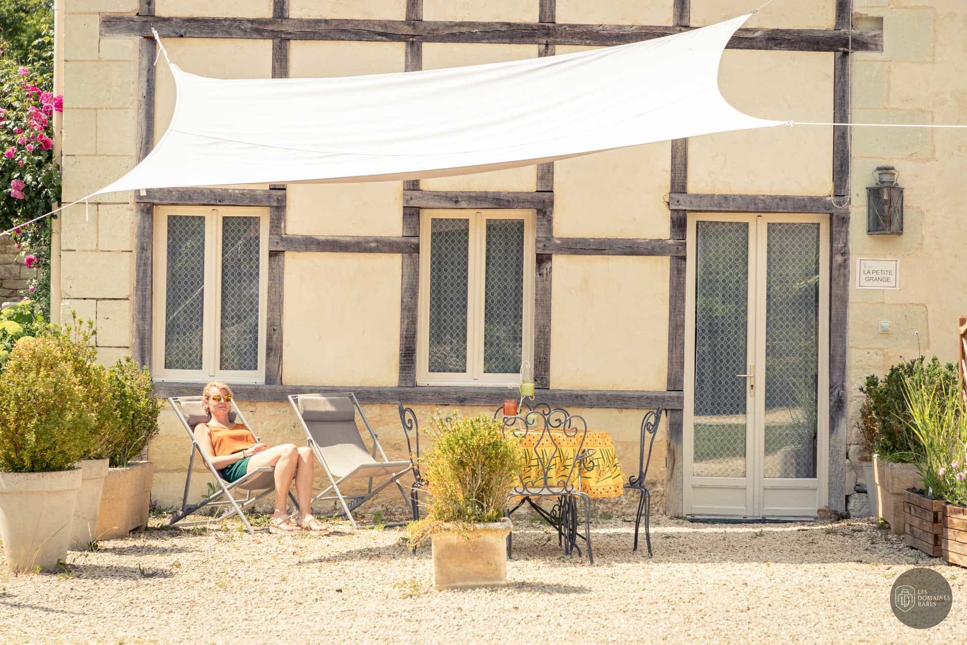 Vue extérieure du lieu Le Clos de Saires à Saires en Nouvelle-Aquitaine
