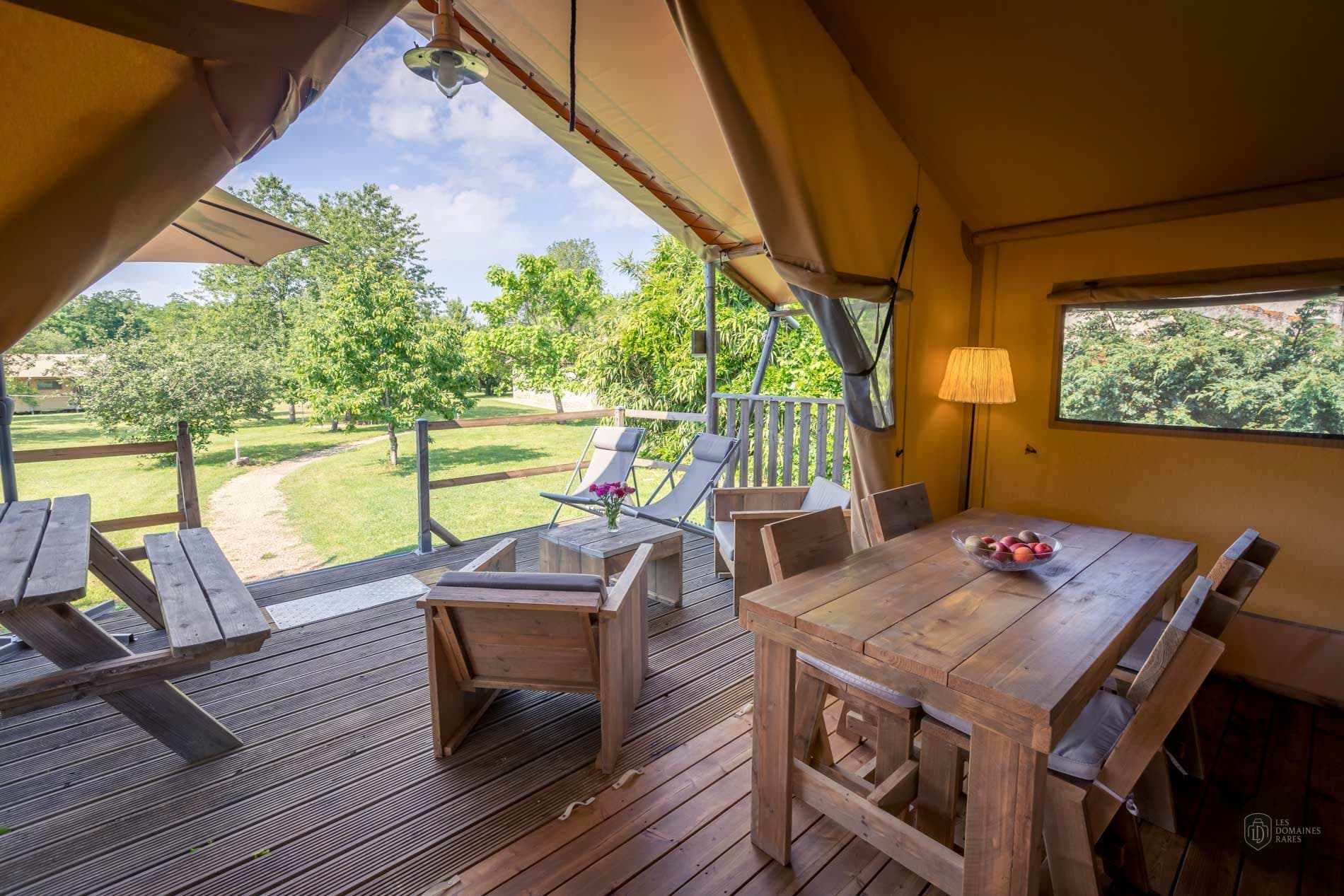 Vue extérieure du lieu Le Clos de Saires à Saires en Nouvelle-Aquitaine