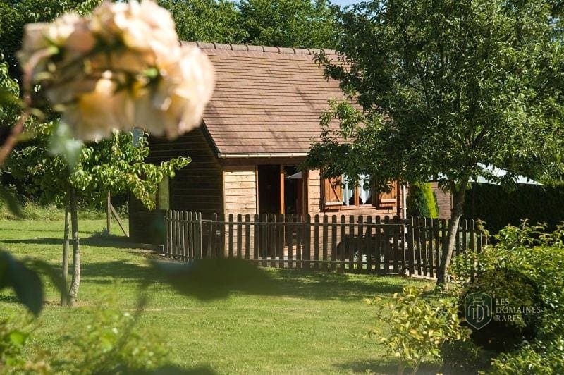 Vue extérieure du lieu Le Clos des Martines en Normandie