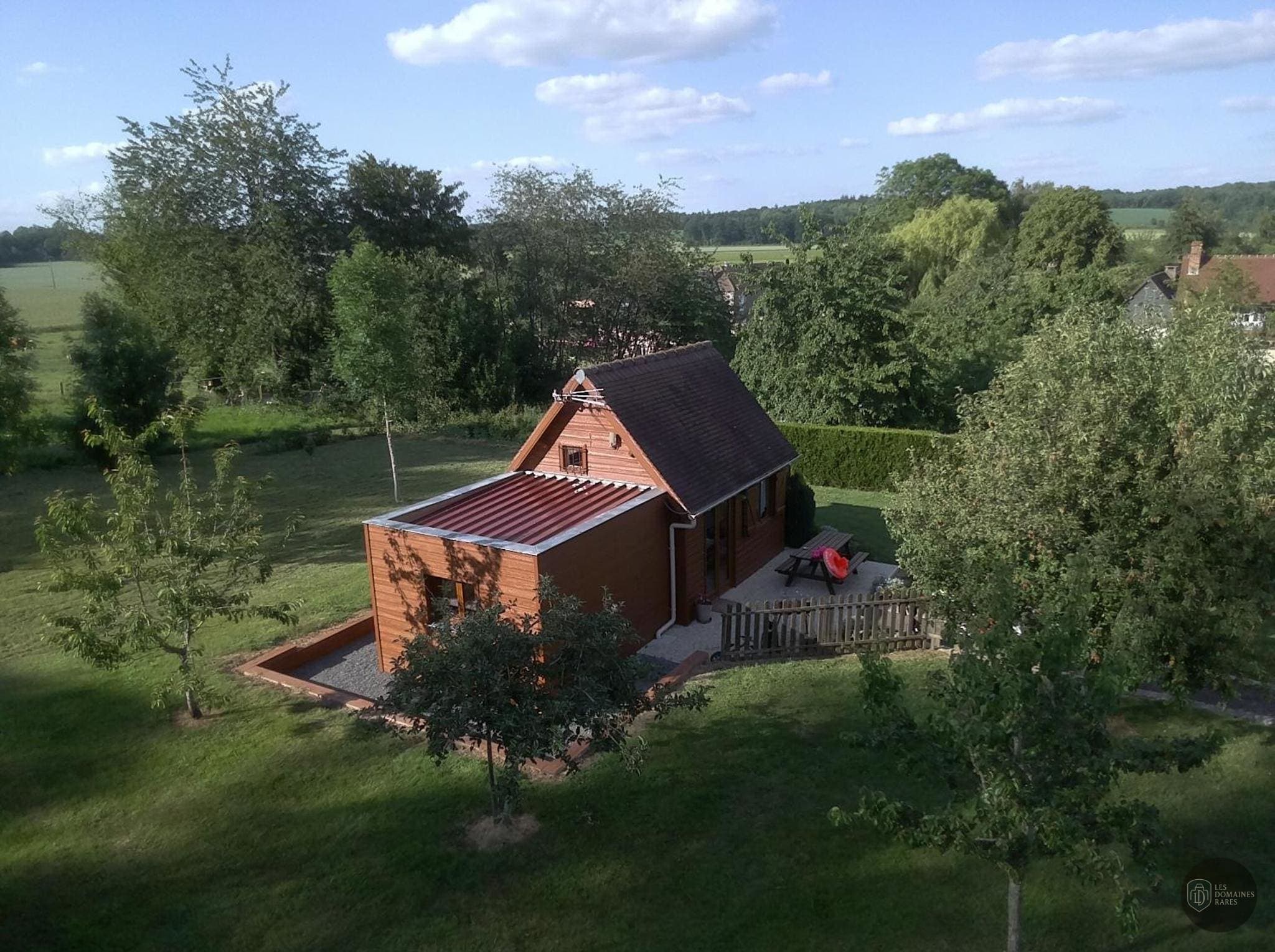Vue extérieure du lieu Le Clos des Martines en Normandie
