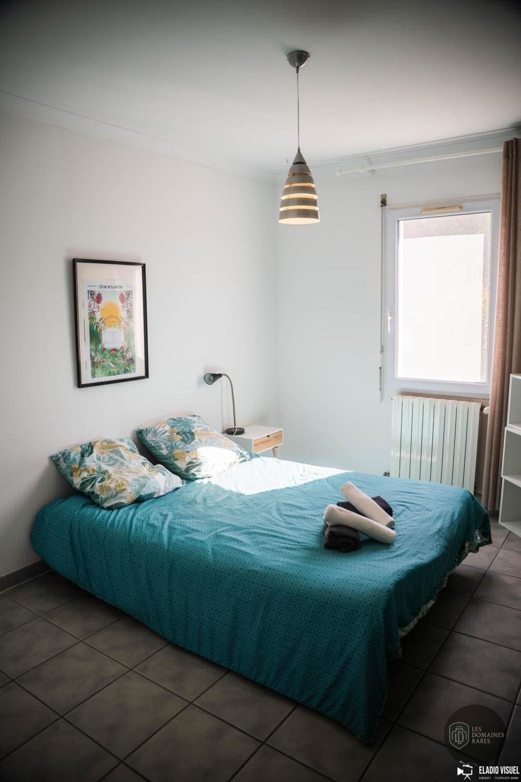 Chambre de l'hôtel Le Clos du Buis à Bonnieux en Provence-Alpes-Côte d'Azur