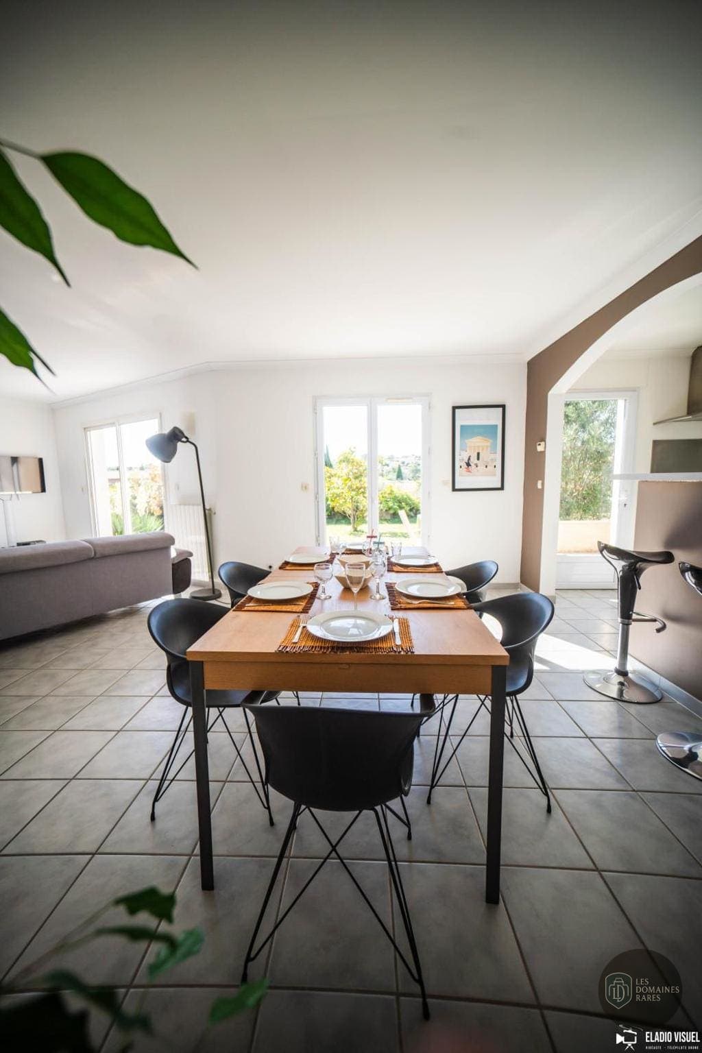 Espace intérieur de l'hôtel Le Clos du Buis à Bonnieux en Provence-Alpes-Côte d'Azur