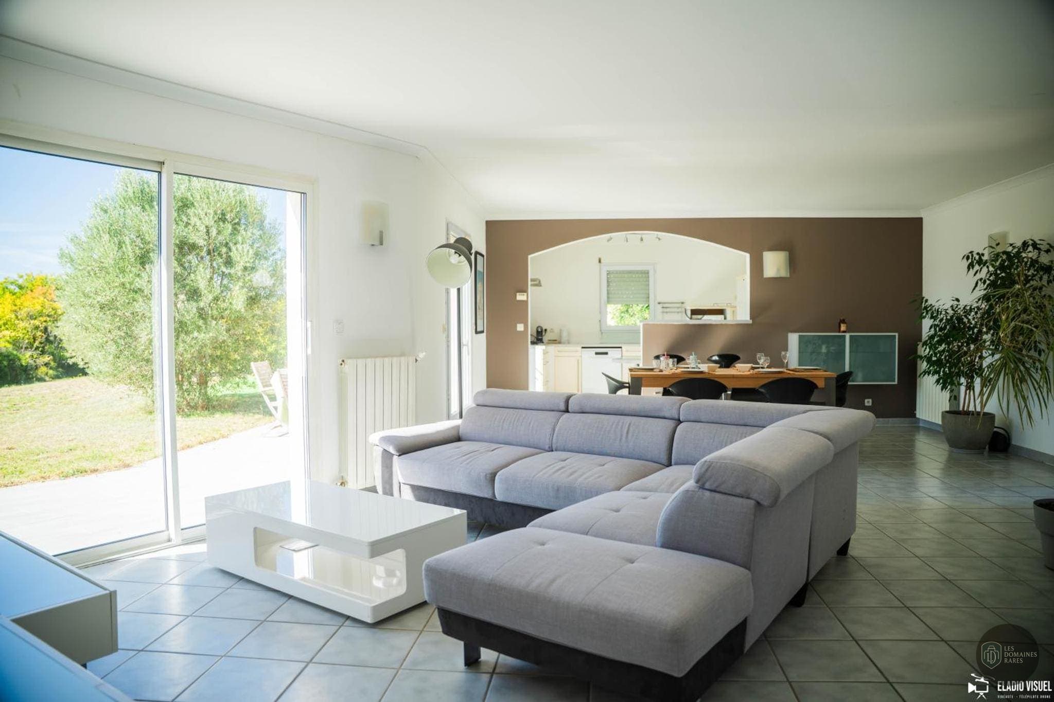 Espace intérieur de l'hôtel Le Clos du Buis à Bonnieux en Provence-Alpes-Côte d'Azur