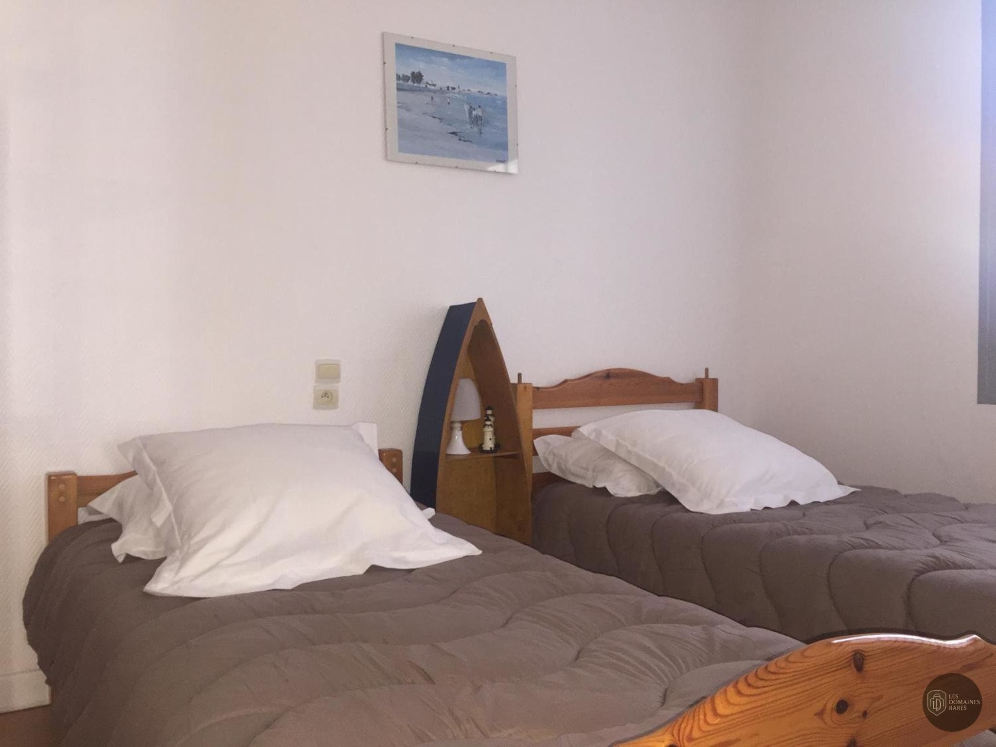 Chambre du lieu Le Clos du Phare en Normandie