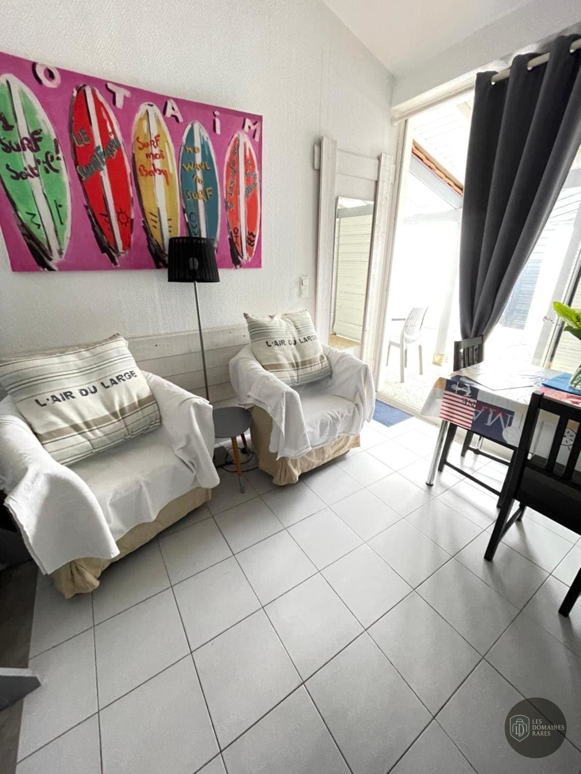 Espace intérieur du lieu Le Clos du Phare en Normandie