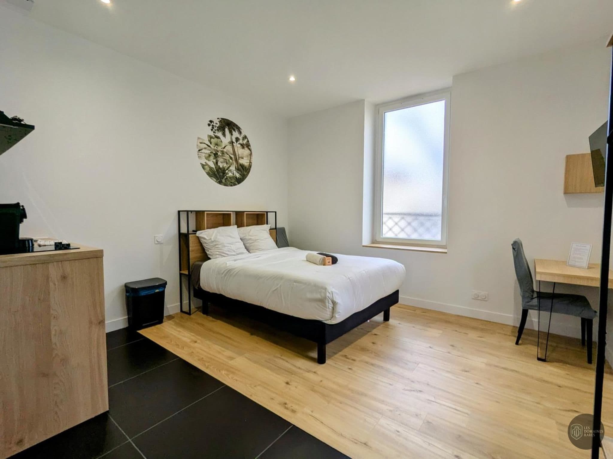 Chambre du lieu Le Coin des Aromates en Normandie