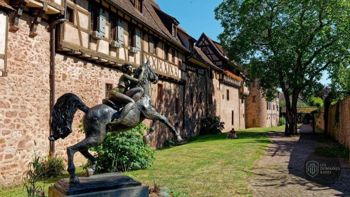 Vue de l'hôtel Le Colombier Bayeux en Normandie