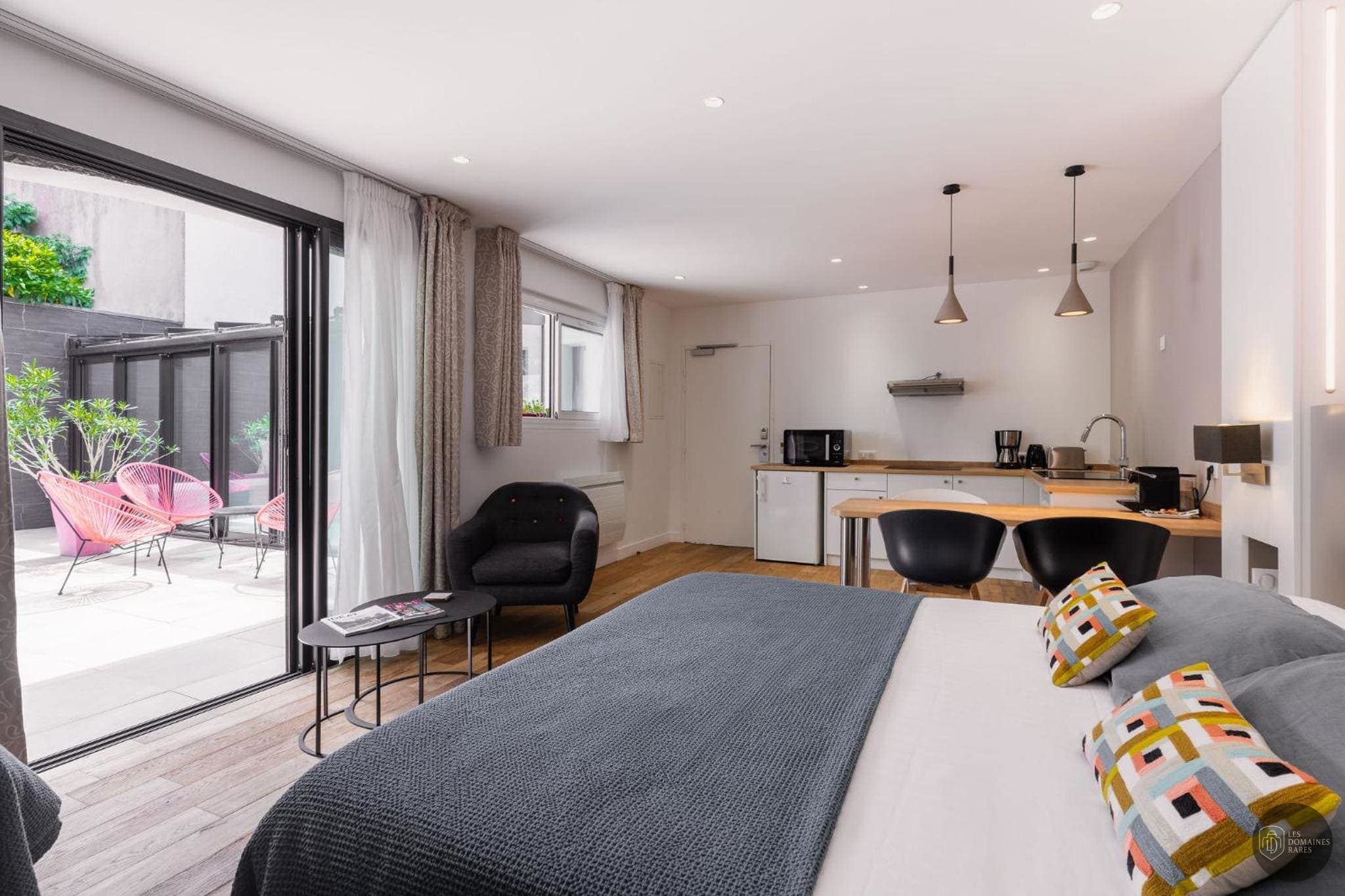 Espace intérieur de l'hôtel Le Cornouaille à Bénodet en Bretagne