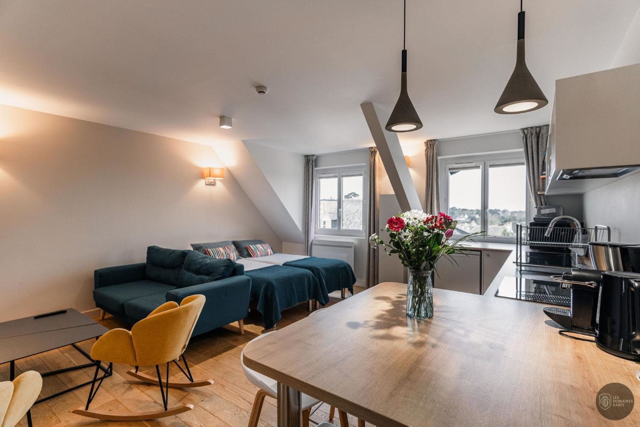Espace intérieur de l'hôtel Le Cornouaille à Bénodet en Bretagne