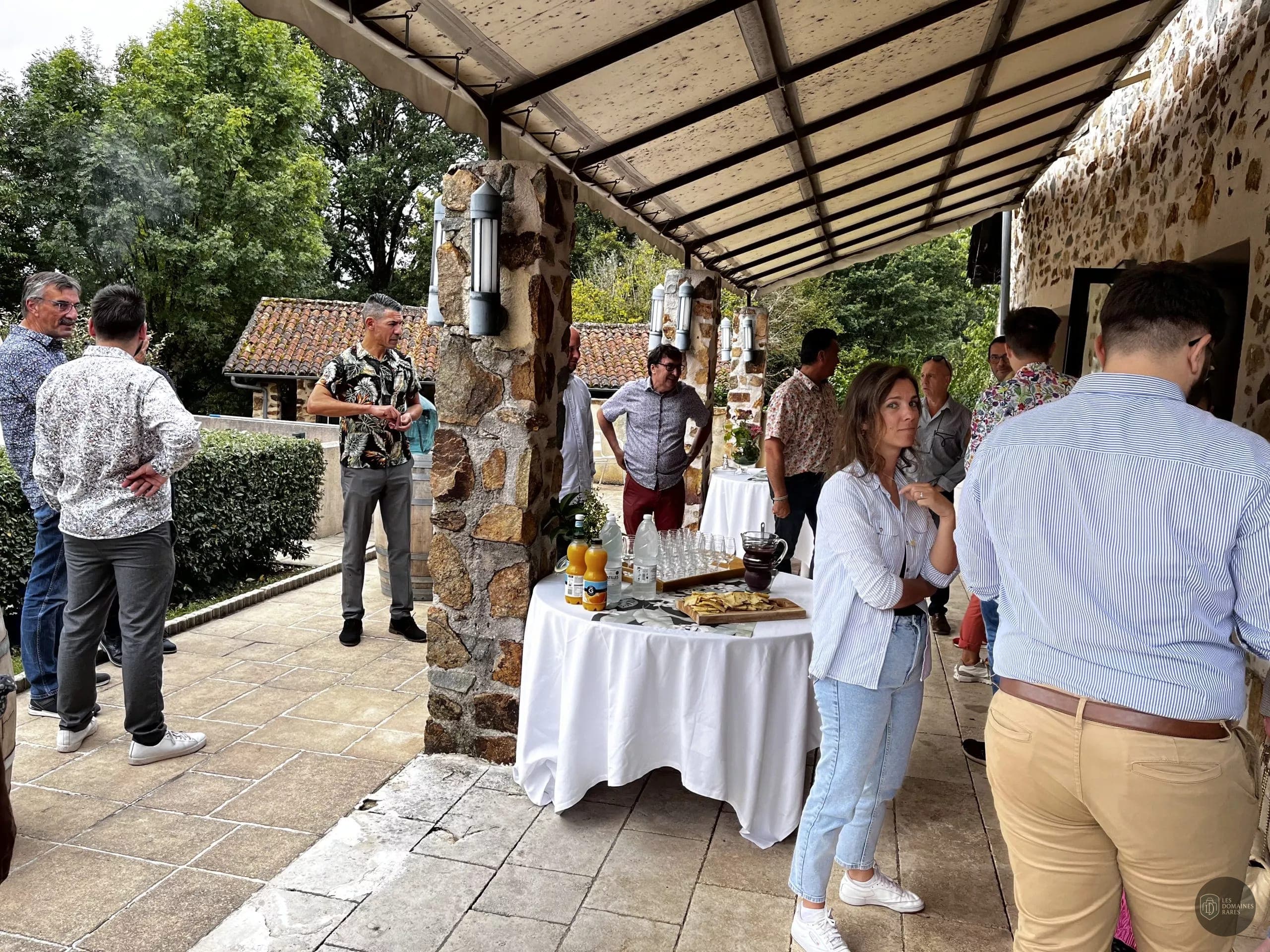 Vue extérieure du gîte Le Cruzeau en Nouvelle-Aquitaine