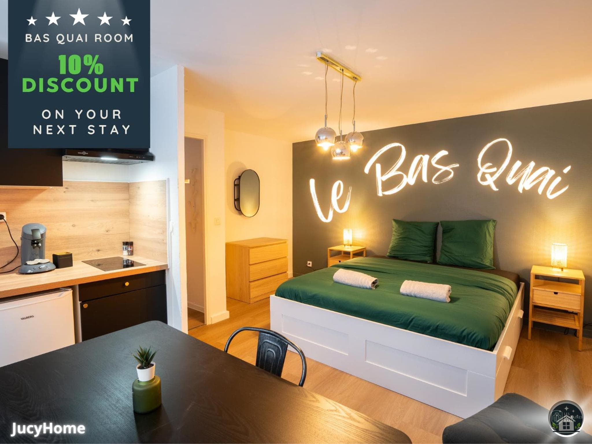 Chambre du lieu Le Five Saint-Louis en Grand Est - séminaire haut-rhin (68)