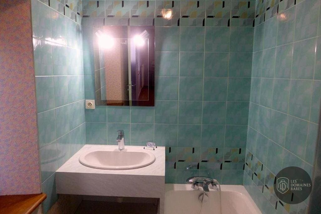Salle de bain du lieu Le Grain d'Orge à Leers en Hauts-de-France