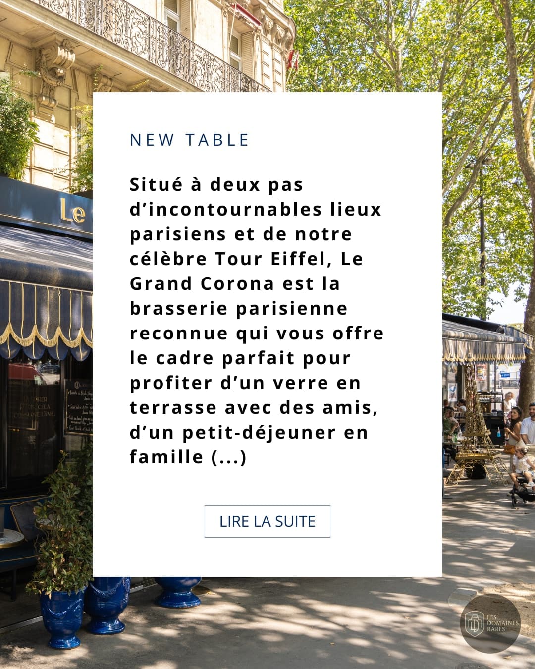 Restaurant du salle de réception Le Grand Corona en Île-de-France