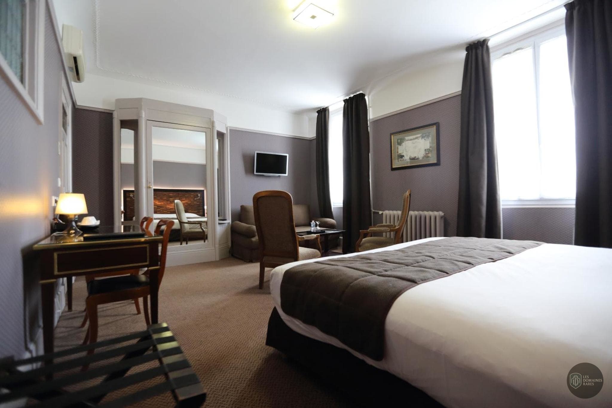 Chambre de l'hôtel Le Grand Hôtel Tours à Tours en Centre-Val de Loire - séminaire indre-et-loire (37)