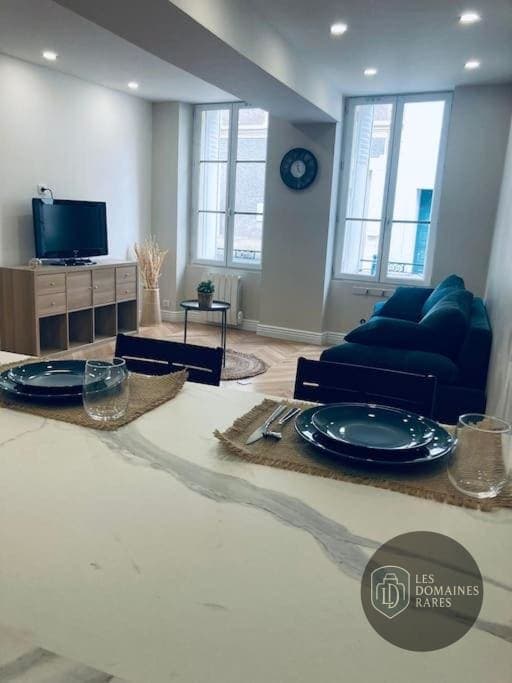 Vue extérieure du lieu Le Grand Parquet à Fontainebleau en Île-de-France
