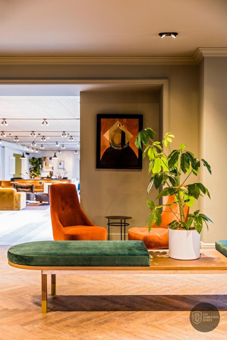 Espace intérieur de l'hôtel Le Grand Quartier en Île-de-France
