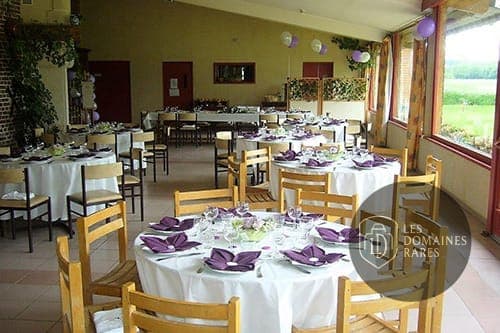 Restaurant du lieu Le Grenier de la Mothe en Normandie - séminaire saint-saëns, france