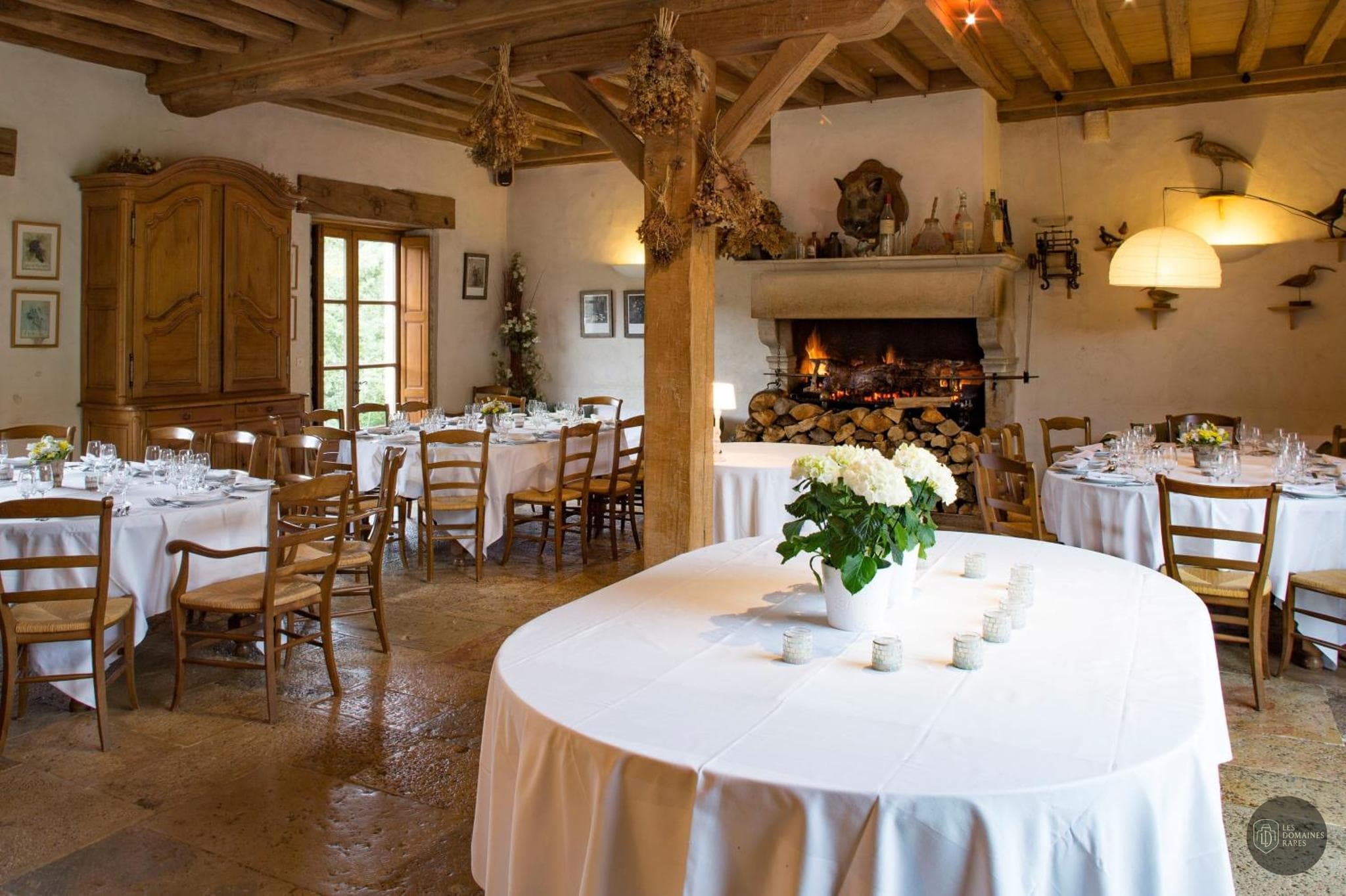 Restaurant de l'hôtel Le Hameau de Barboron en Bourgogne-Franche-Comté