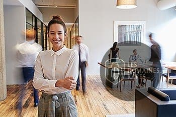 Espace intérieur du lieu Le Hub Coworking à Tours en Centre-Val de Loire