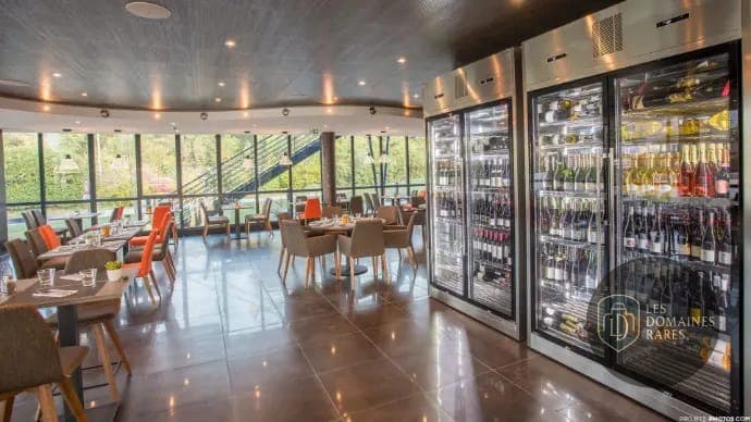 Restaurant de l'auberge Le Hub des Alpes en Auvergne-Rhône-Alpes