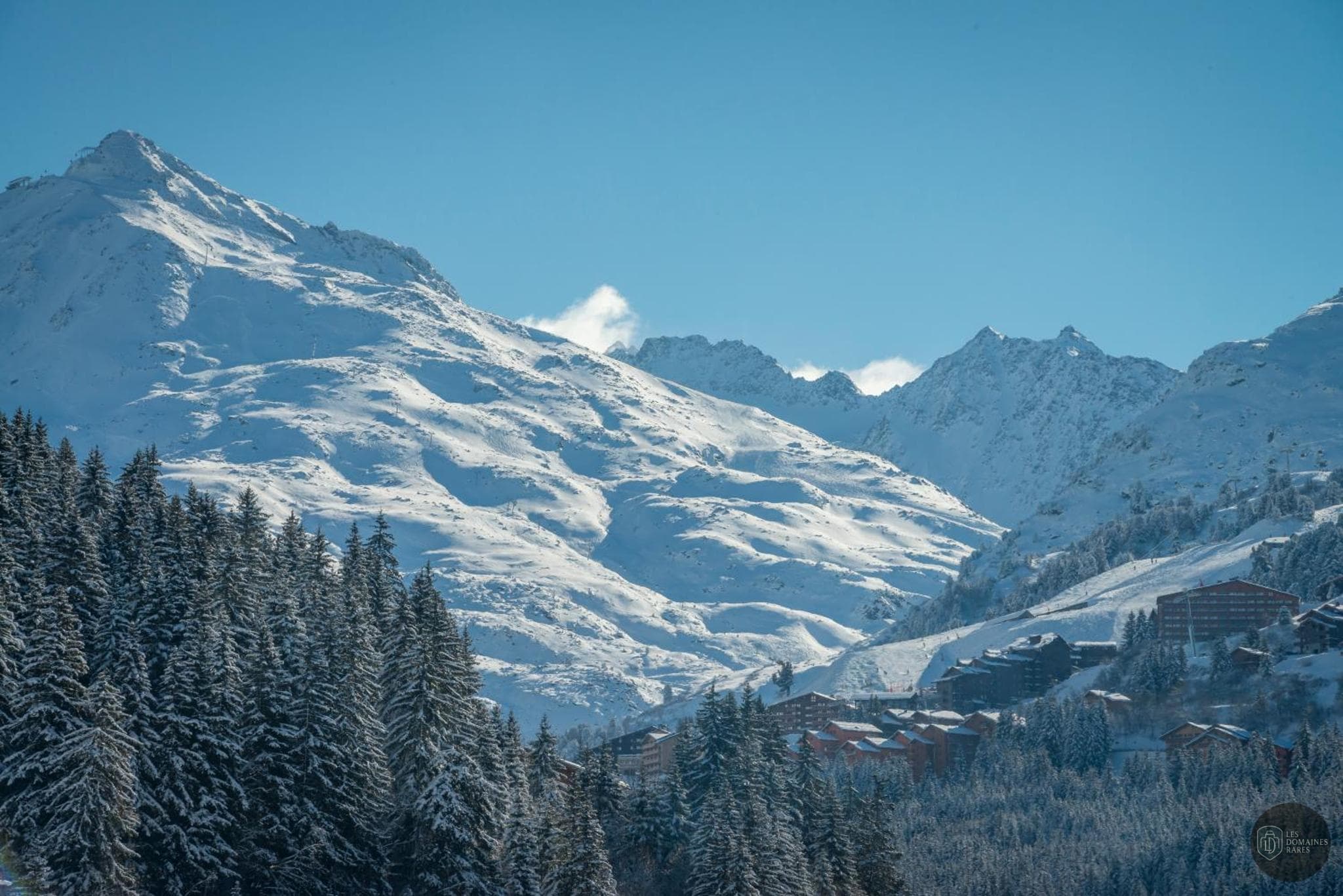 Vue extérieure de l'hôtel Le Kaïla à Méribel en Auvergne-Rhône-Alpes