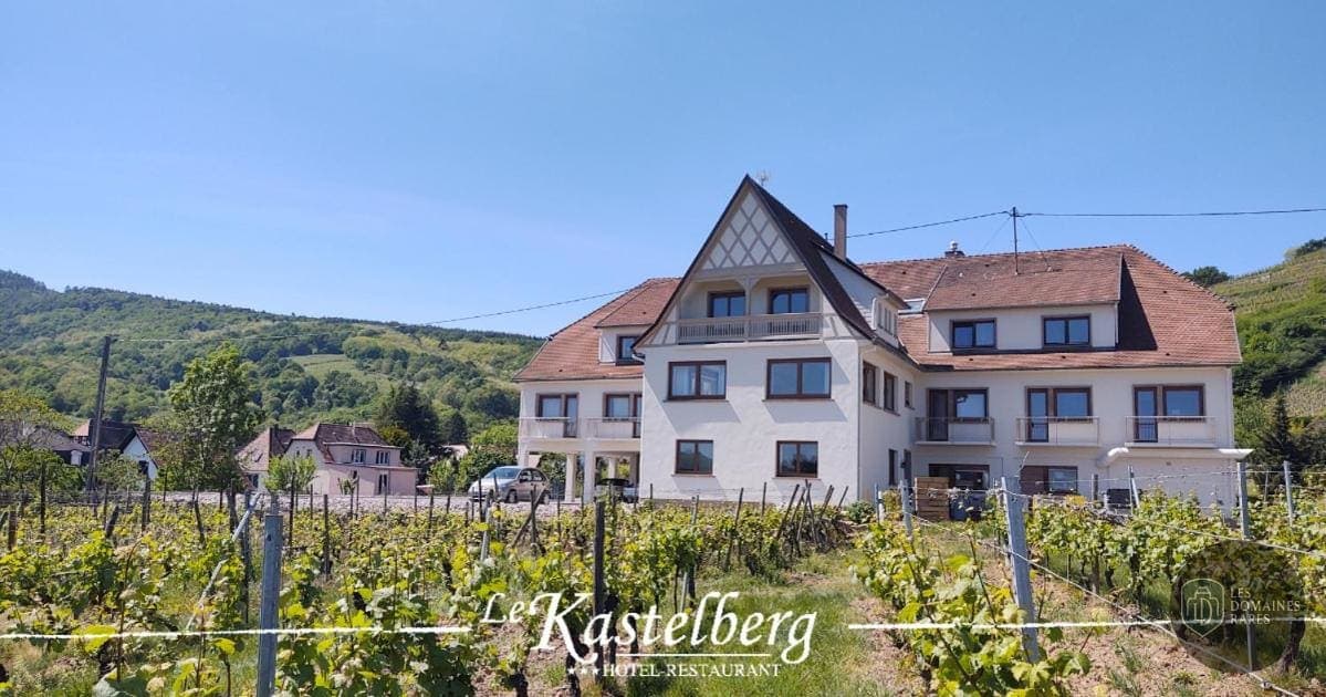 Vue extérieure du lieu Le Kastelberg à Andlau en Grand Est