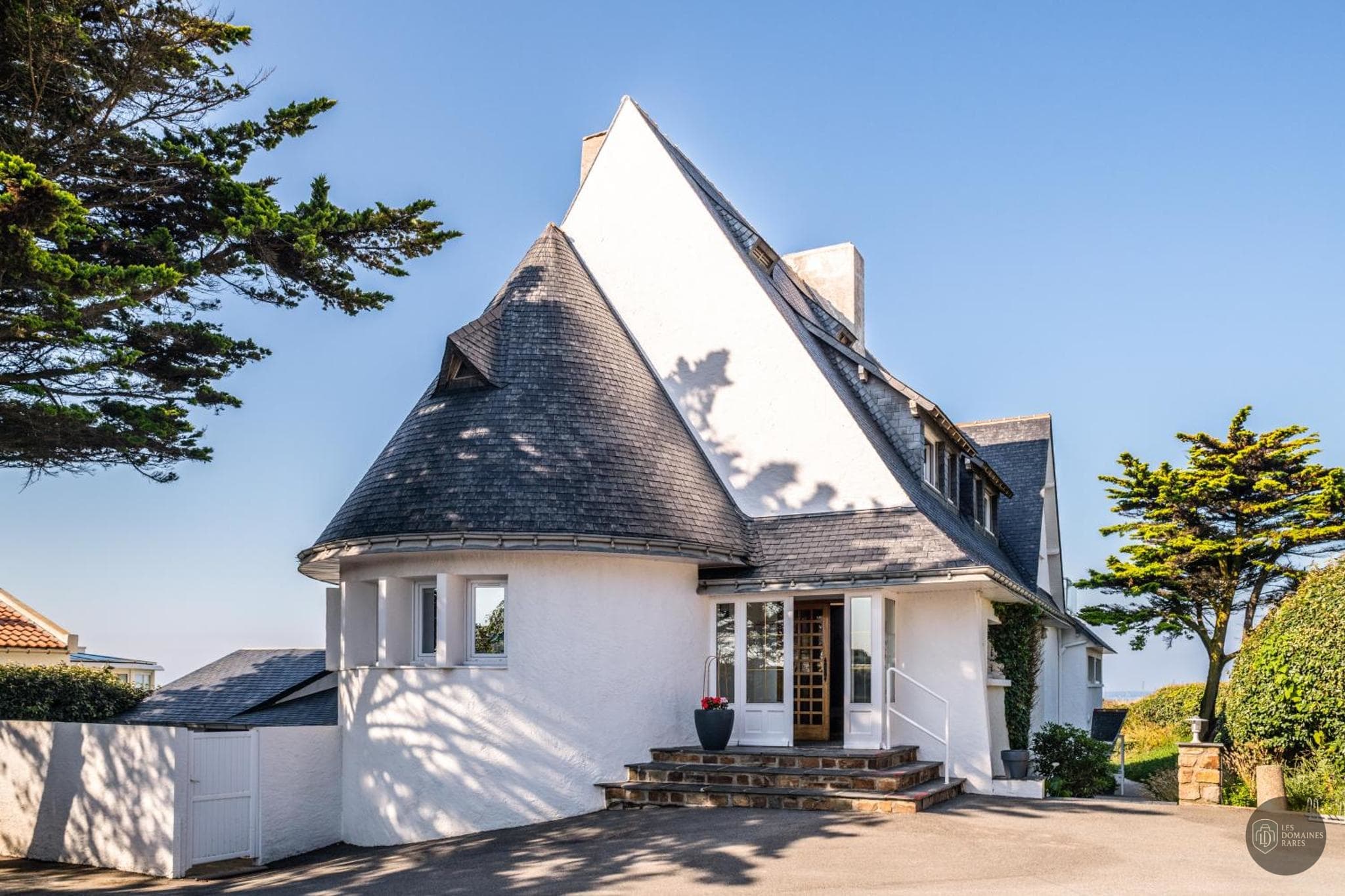Vue extérieure de l'hôtel Le Lichen en Pays de la Loire