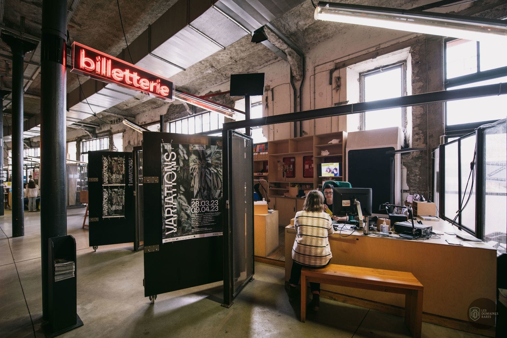 Espace intérieur du lieu Le Lieu Unique à Nantes en Pays de la Loire