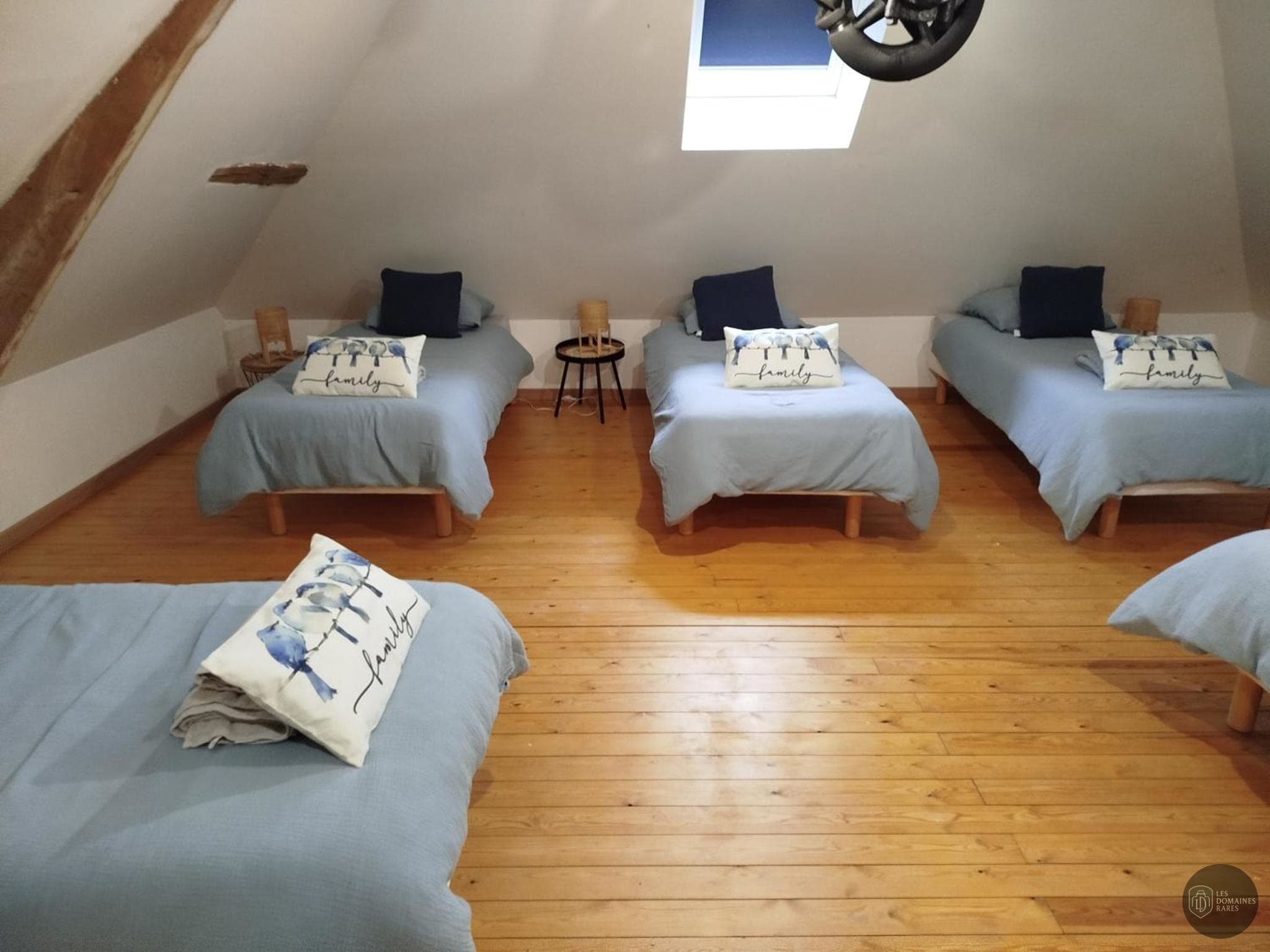 Chambre du manoir Le Manoir de la Canche à Hesdin en Hauts-de-France