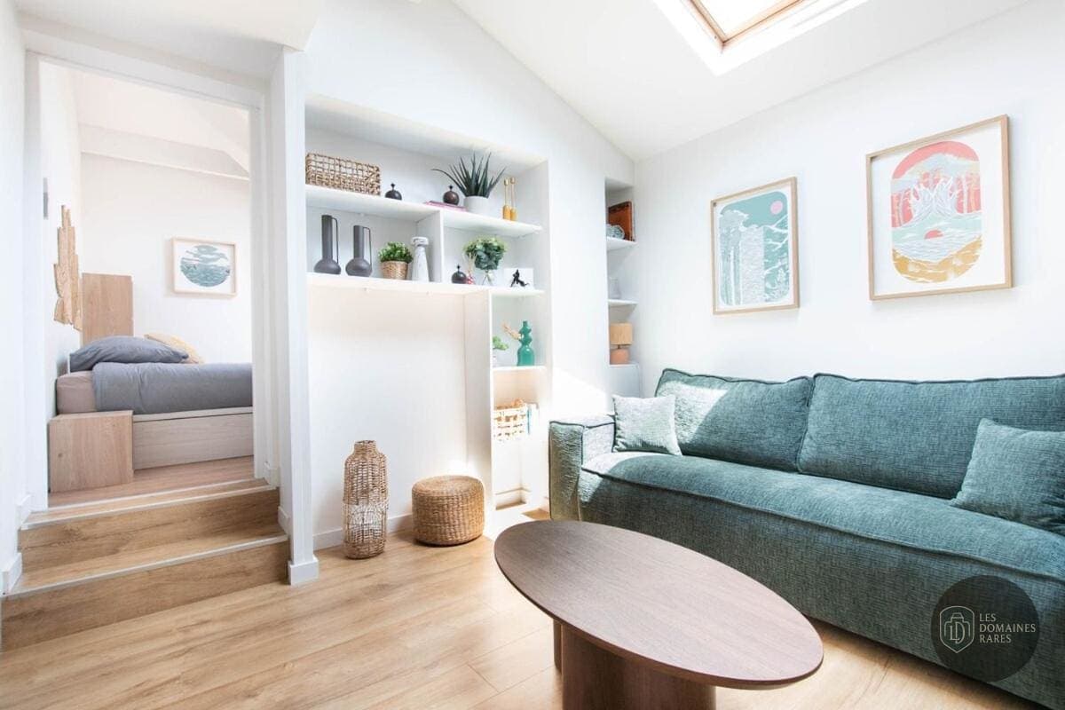 Espace intérieur de l'hôtel Le Marco Polo à Bordeaux en Nouvelle-Aquitaine