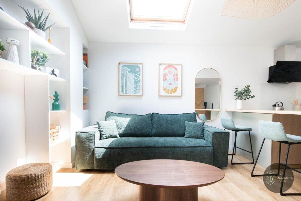 Espace intérieur de l'hôtel Le Marco Polo à Bordeaux en Nouvelle-Aquitaine