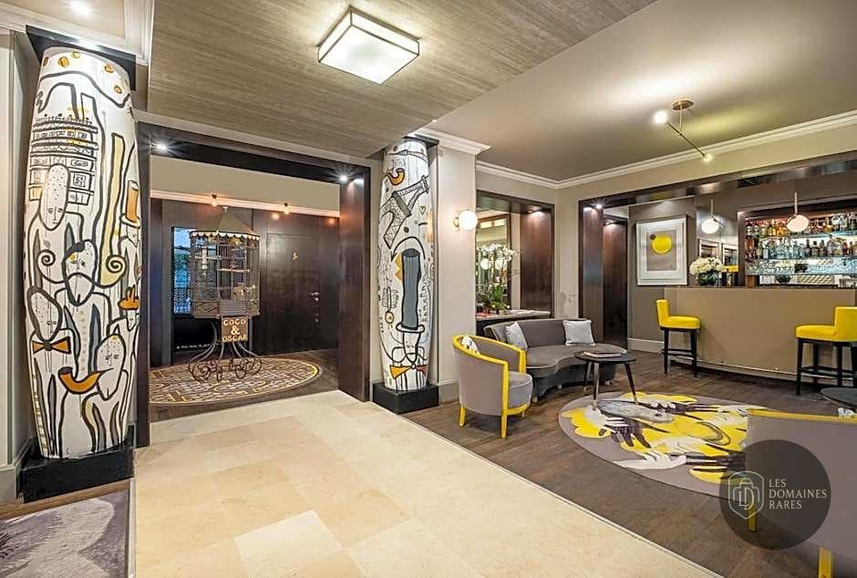 Espace intérieur de l'hôtel Le Marquis Eiffel à Paris en Île-de-France