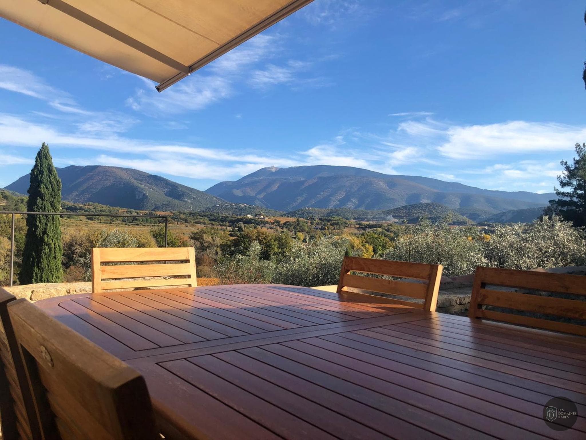Vue extérieure de la ferme Le Mas Fanny en Occitanie