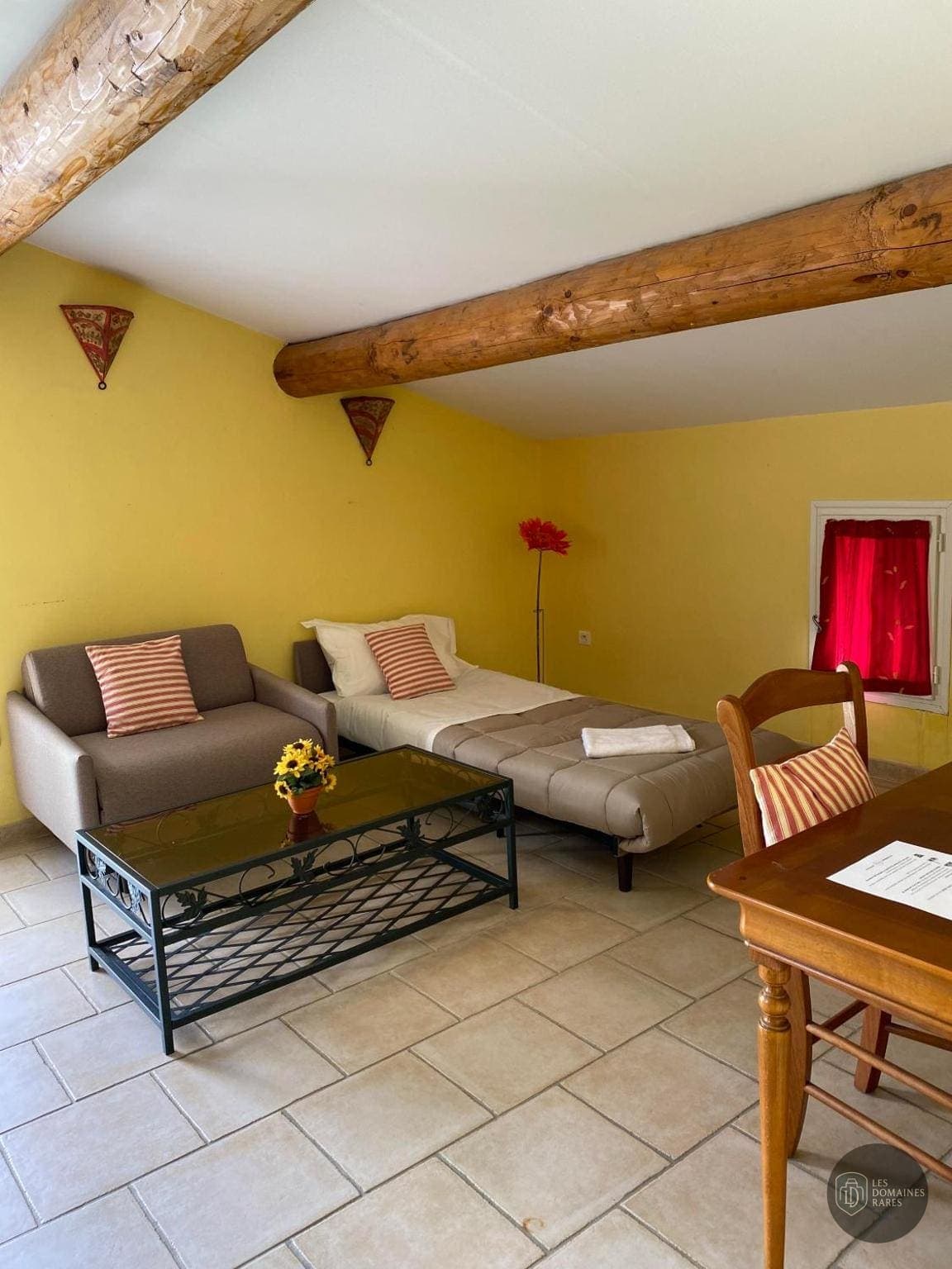 Espace intérieur du domaine Le Mas de Ponge en Occitanie