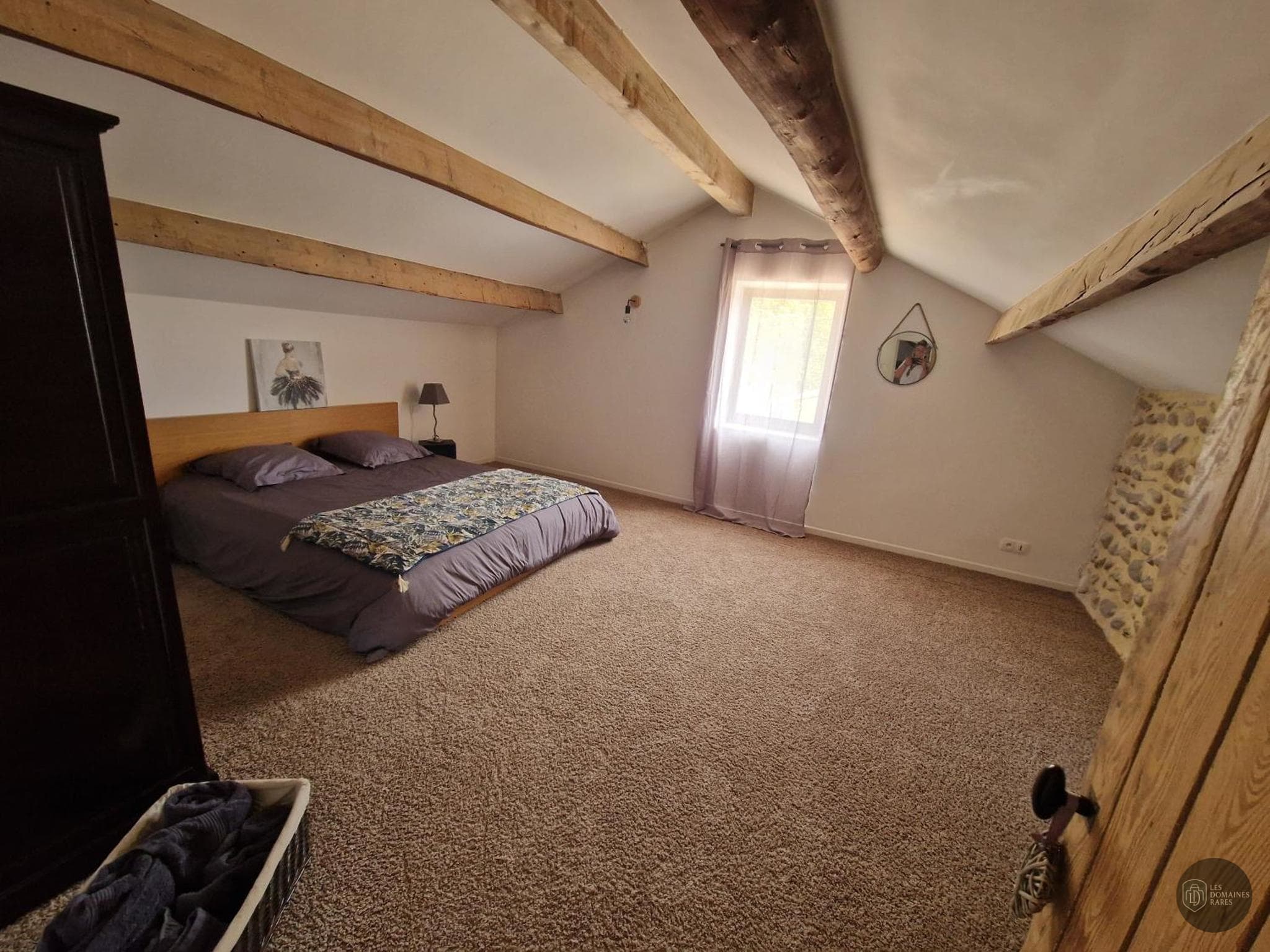 Chambre de l'hôtel Le Mas de l'Olivier en Occitanie
