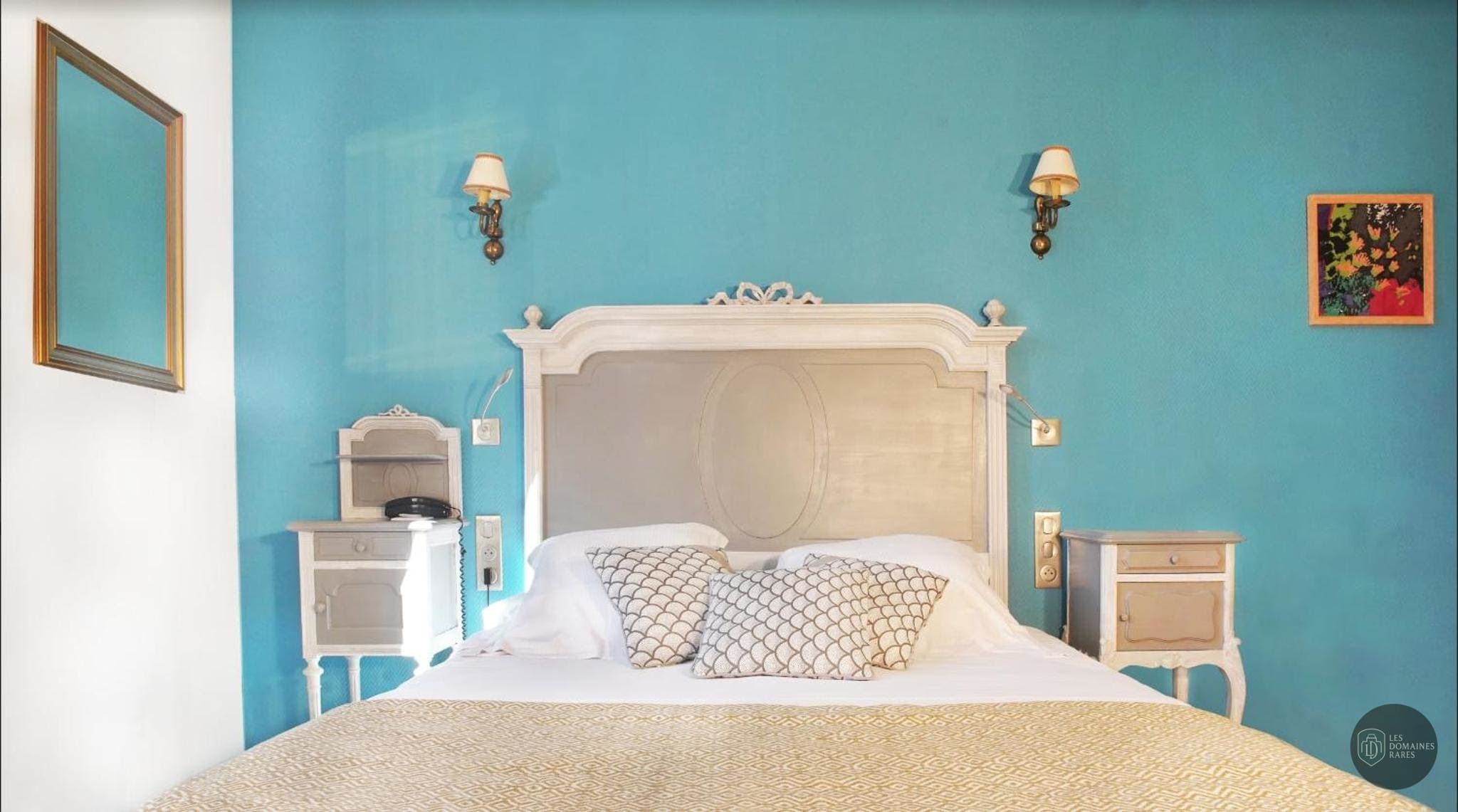 Chambre de l'hôtel Le Mas des Citronniers à Collioure en Occitanie