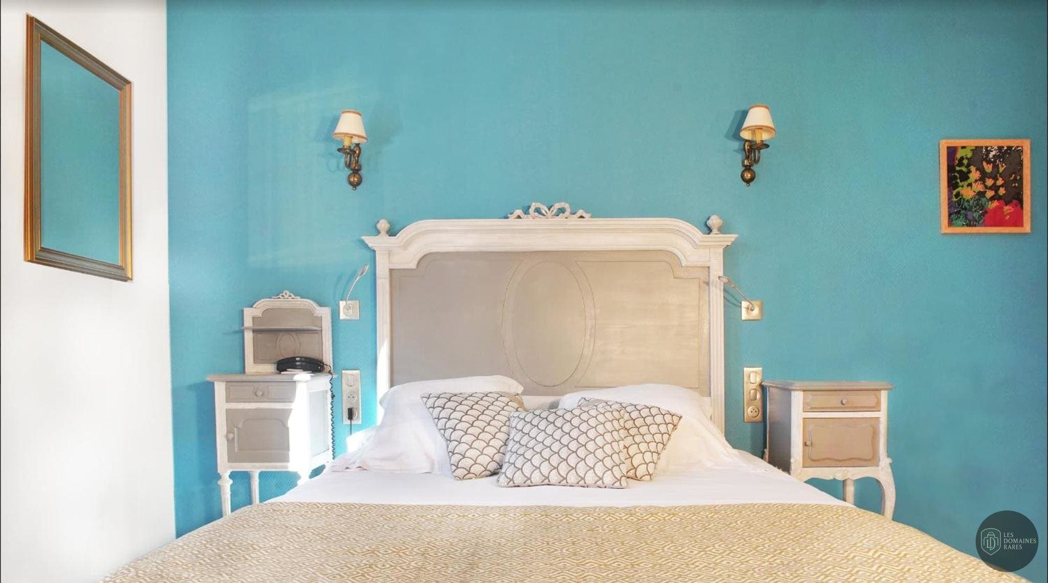 Chambre de l'hôtel Le Mas des Citronniers à Collioure en Occitanie