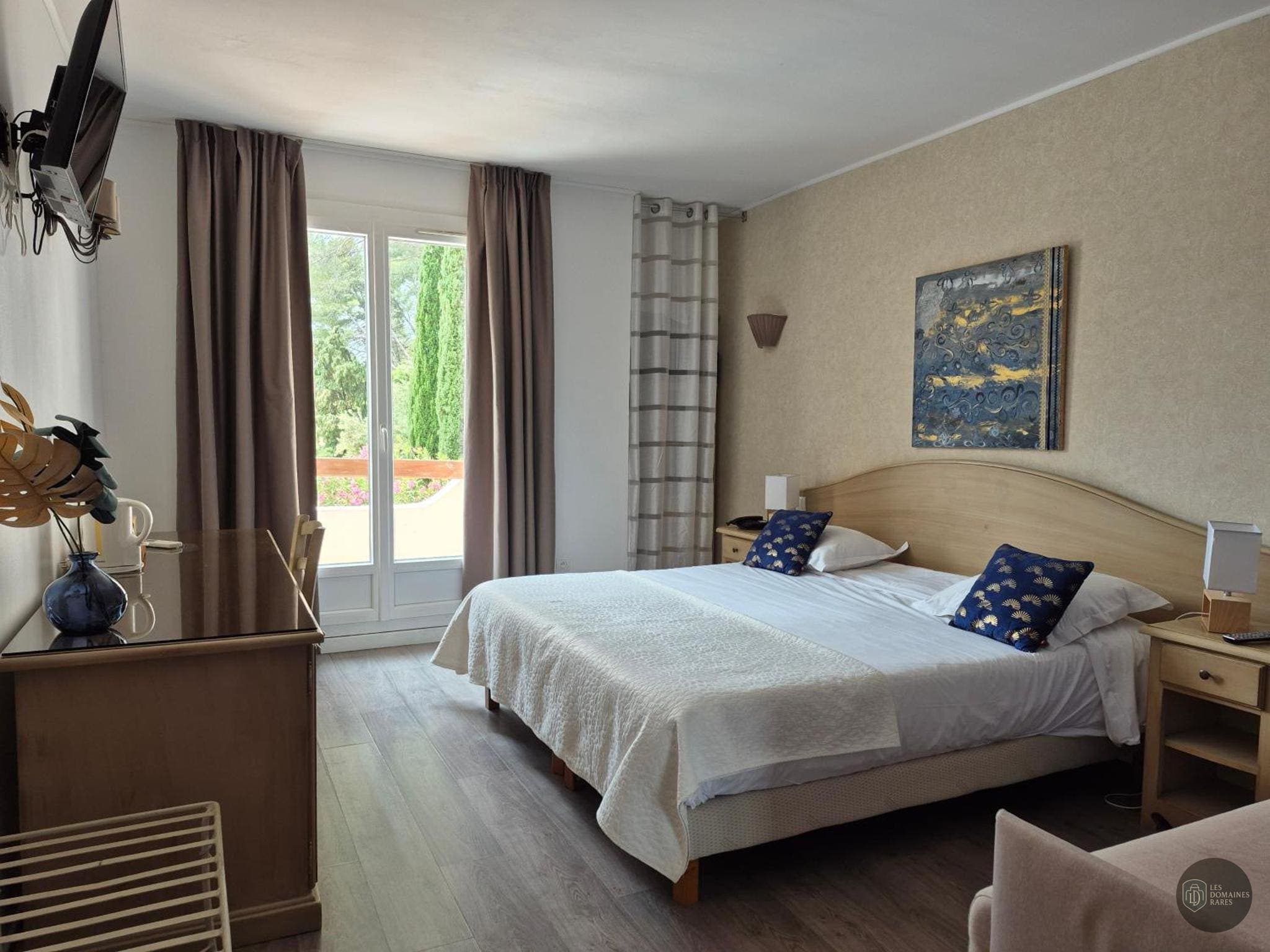 Chambre de l'hôtel Le Mas des Ecureuils à Aix en Provence-Alpes-Côte d'Azur - séminaire bouches-du-rhône