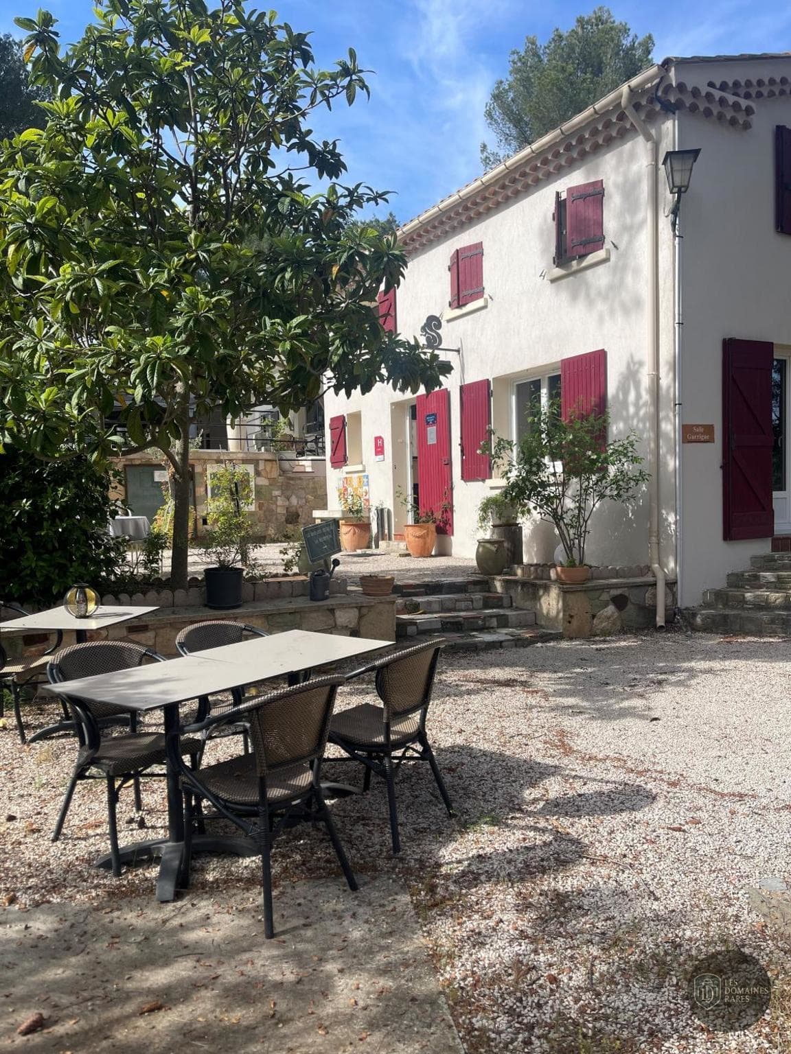 Restaurant de l'hôtel Le Mas des Ecureuils à Aix en Provence-Alpes-Côte d'Azur