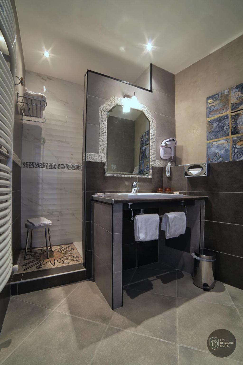 Salle de bain de l'hôtel Le Mas des Ecureuils à Aix en Provence-Alpes-Côte d'Azur