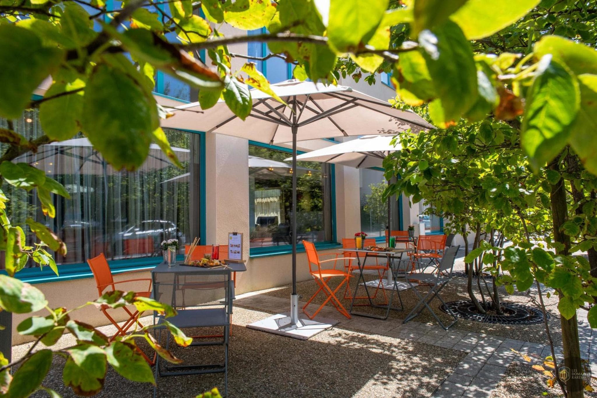 Vue extérieure du mas Le Masq Hôtel à La en Nouvelle-Aquitaine