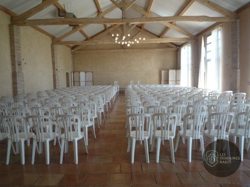 Salle de réunion 1 du domaine Le Meillon à Monferran en Occitanie