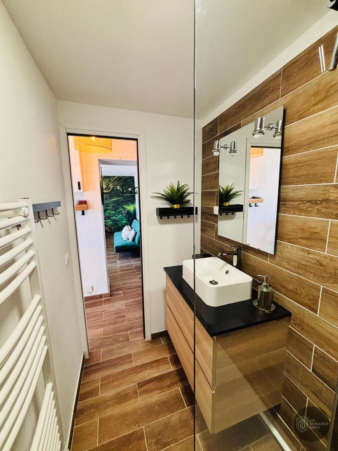 Salle de bain du lieu Le Montebello en Île-de-France